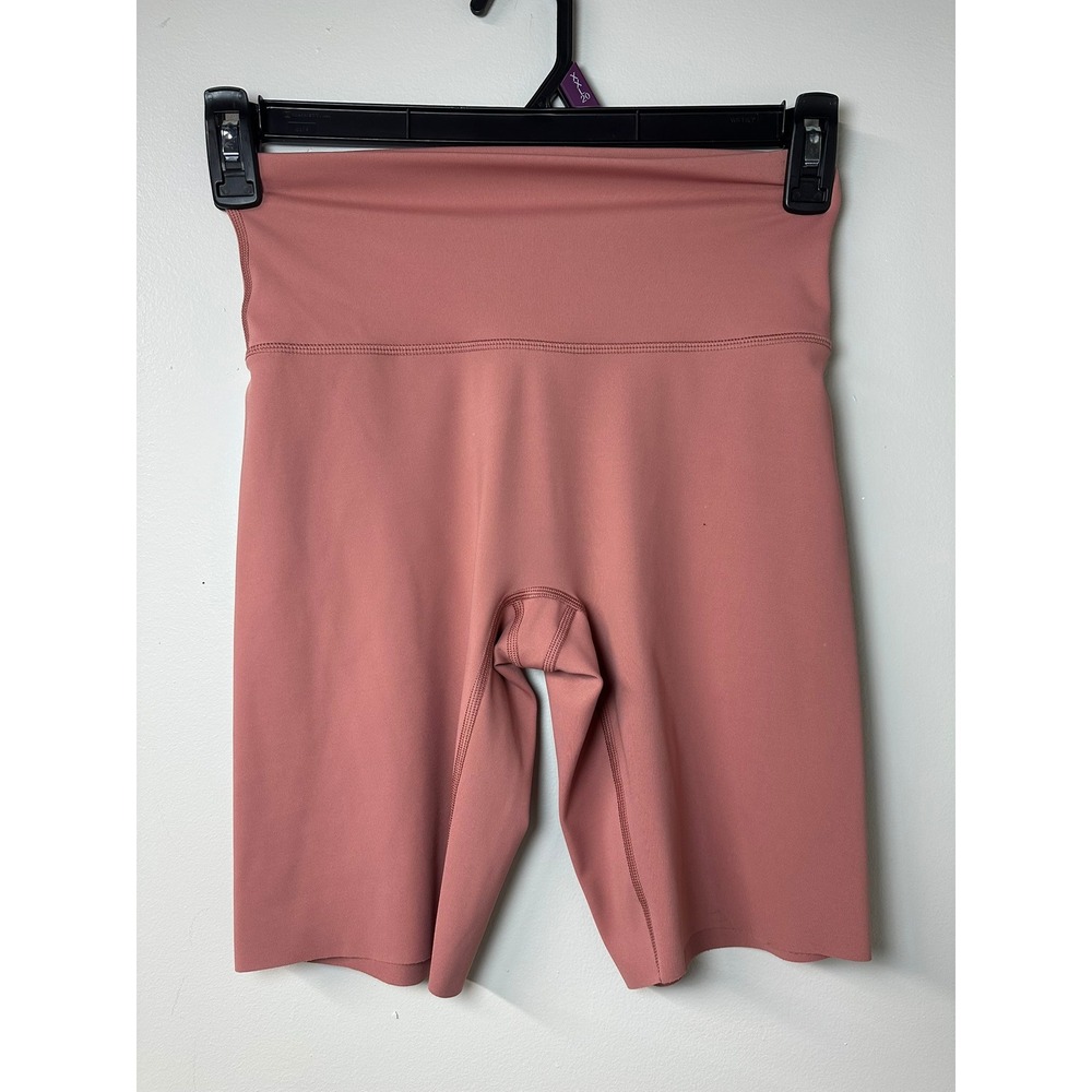 Offline‎ by Aerie Real Me High Waisted Biker Shorts Mauve Pink Medium Athleisure